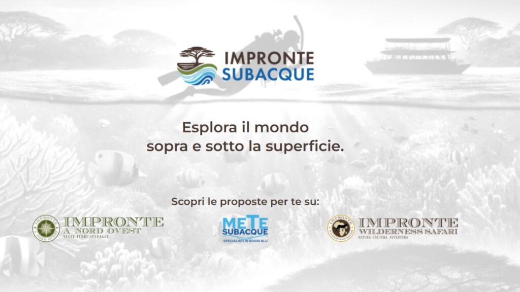 impronte subacque landing page