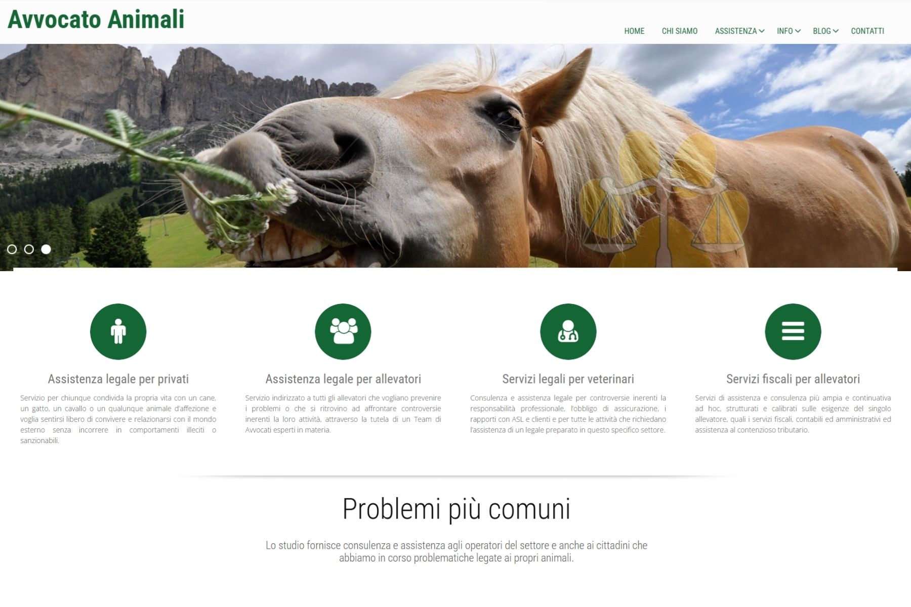 avvocato animali zero pixel home page sito web