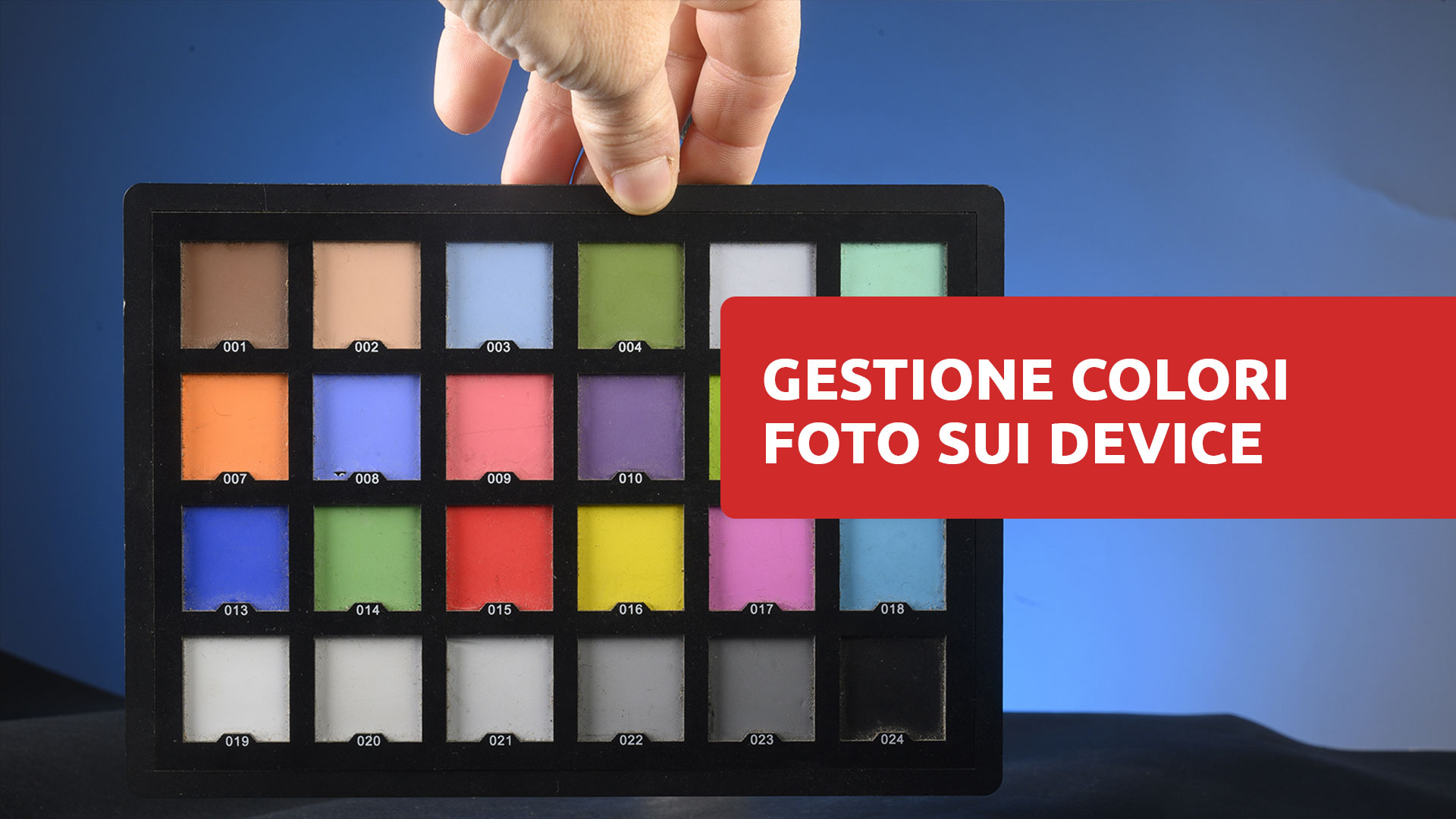 gestione colori foto device