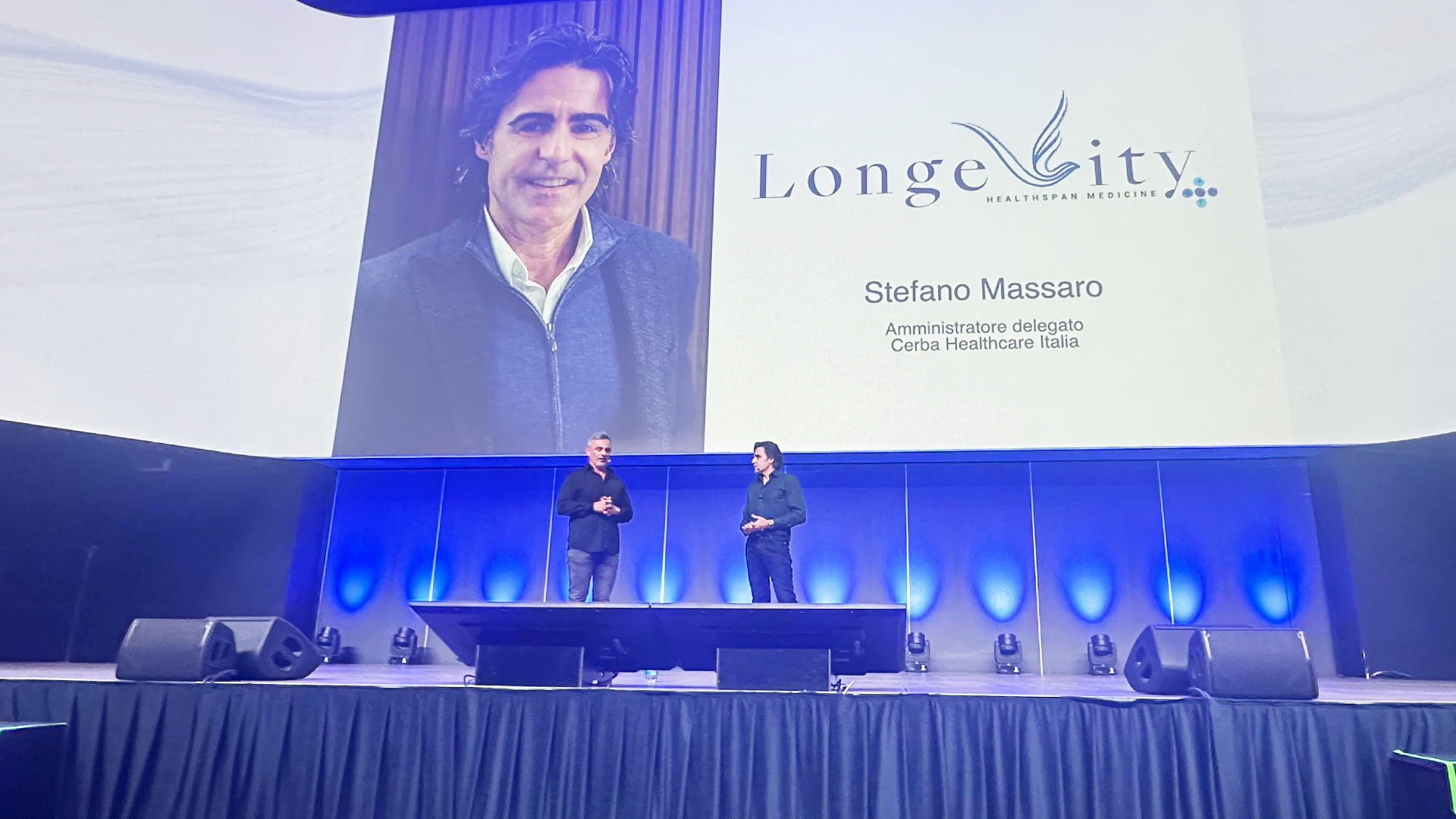 Stefano Massaro e Filippo Ongaro al Longevity Evolution